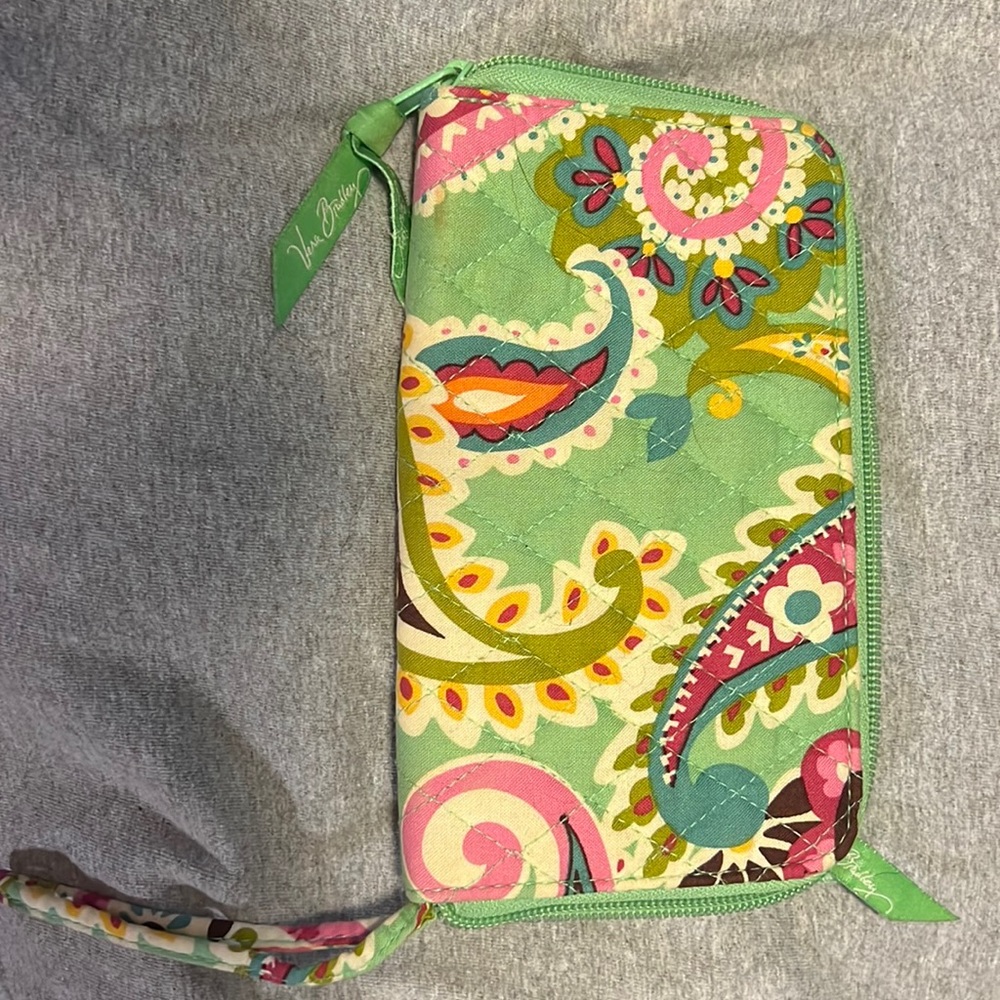 Vera Bradley wristlet wallet